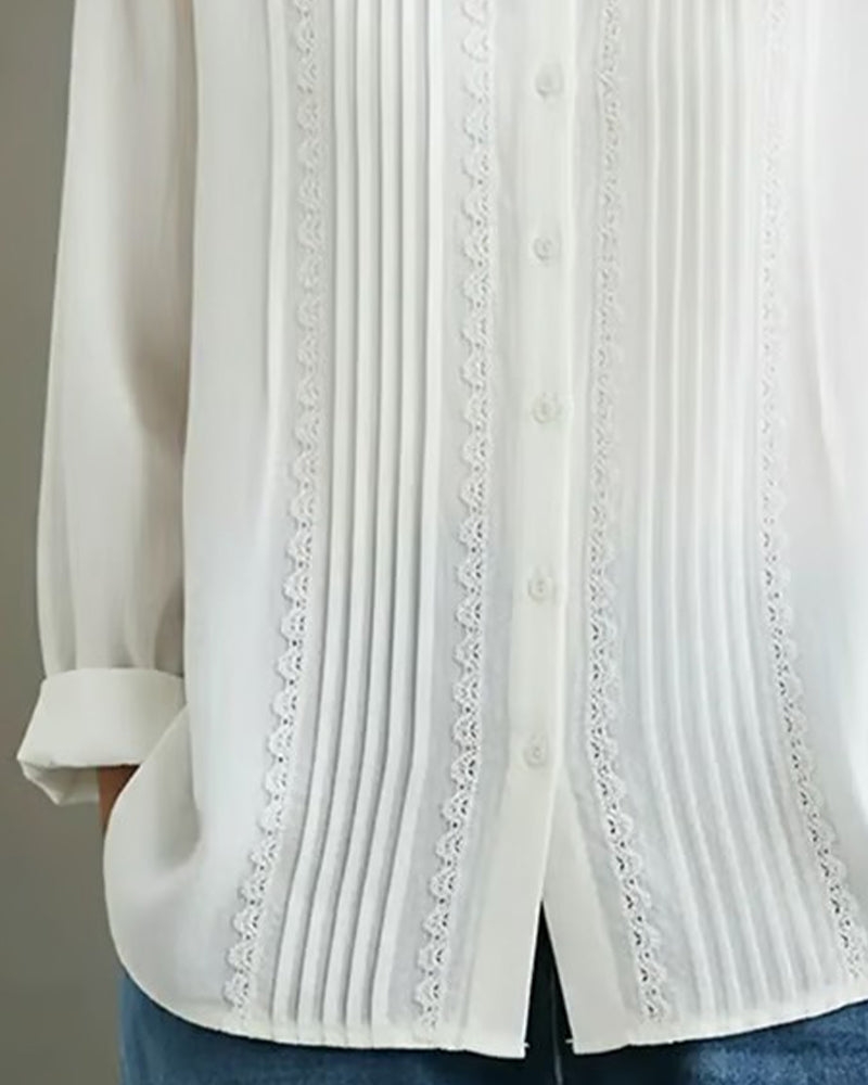 Loisa™ –Furry blonde shirt