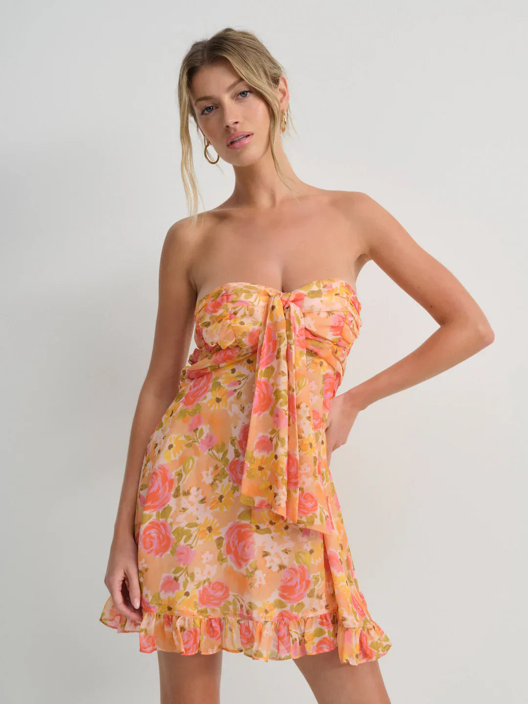 Amélia | Bloom Mini Dress - Seldom Seen Styles