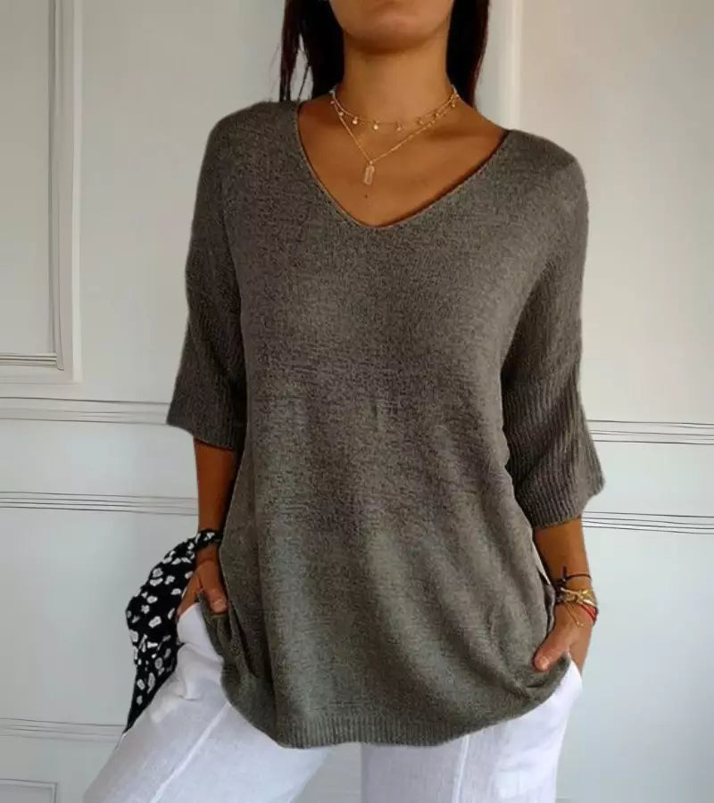 Lucia | Top Versatile Lavorato a Maglia