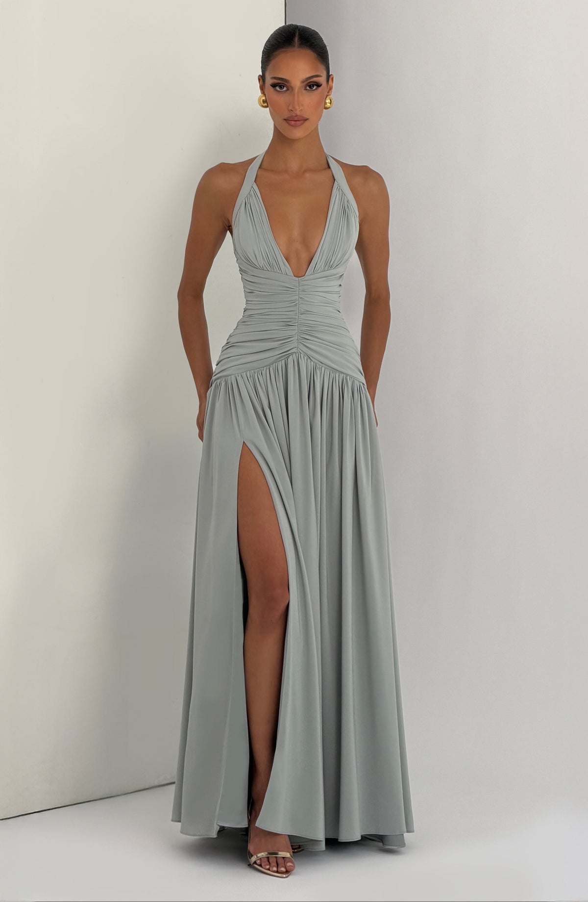 Amaris Maxi Dress - Sage - Seldom Seen Styles