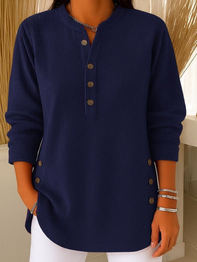 Aurelia | Casual Loose Knit Pullover - Seldom Seen Styles