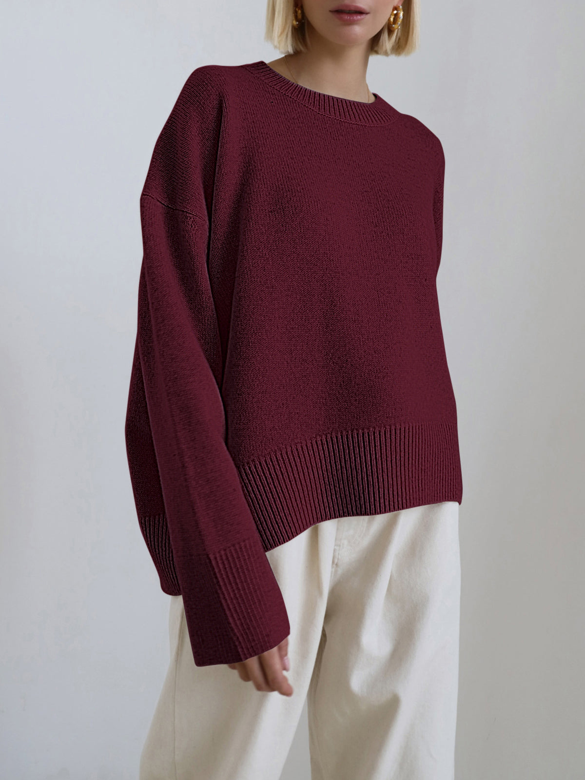 Candyfloss Oversized Pullover Sweater - Seldom Seen Styles