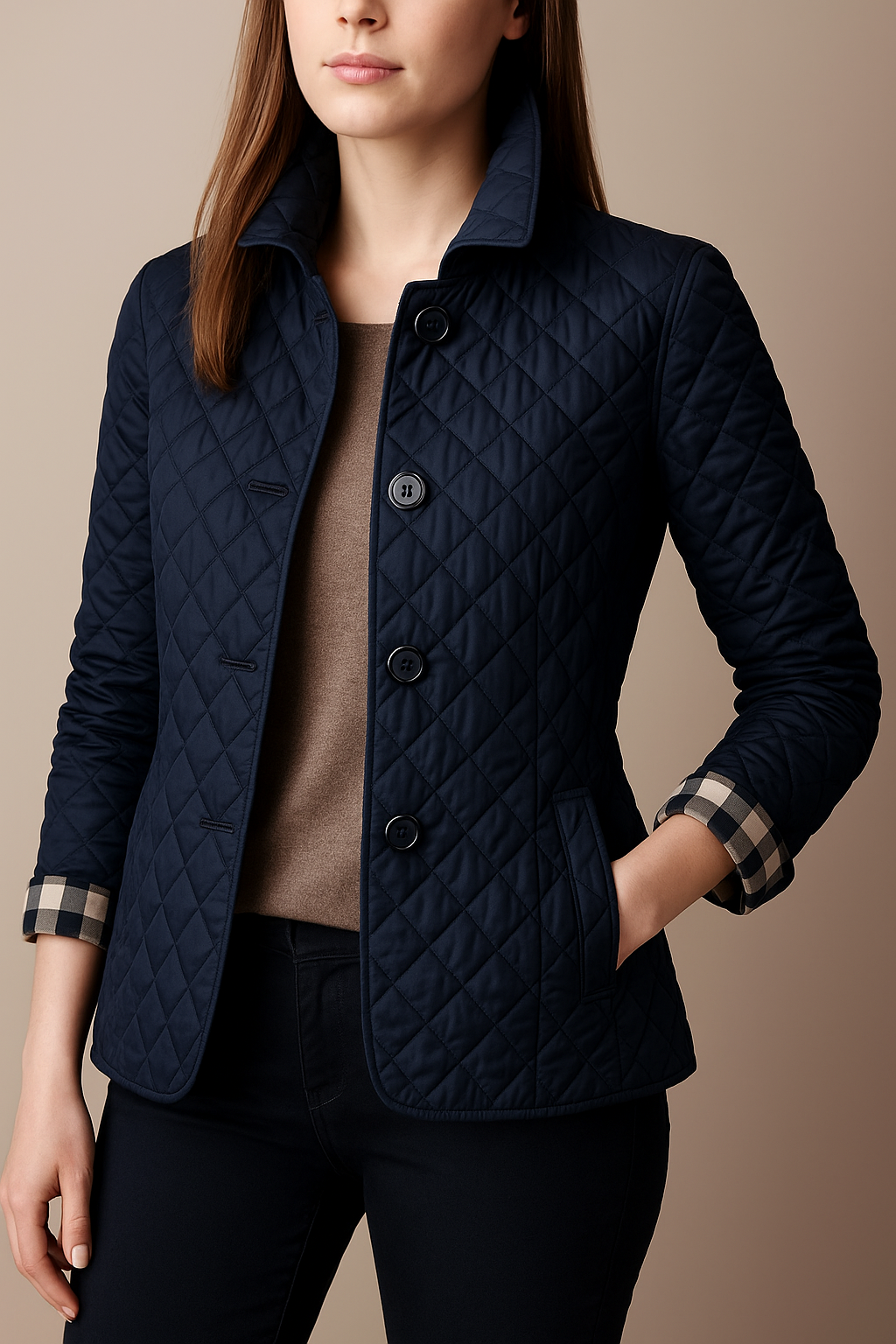 Madona Quilted Button Jacket - Seldom Seen Styles