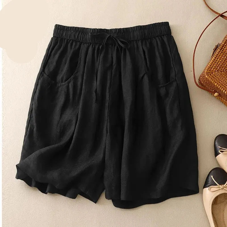 Delaney Soft Drawstring Shorts - Seldom Seen Styles