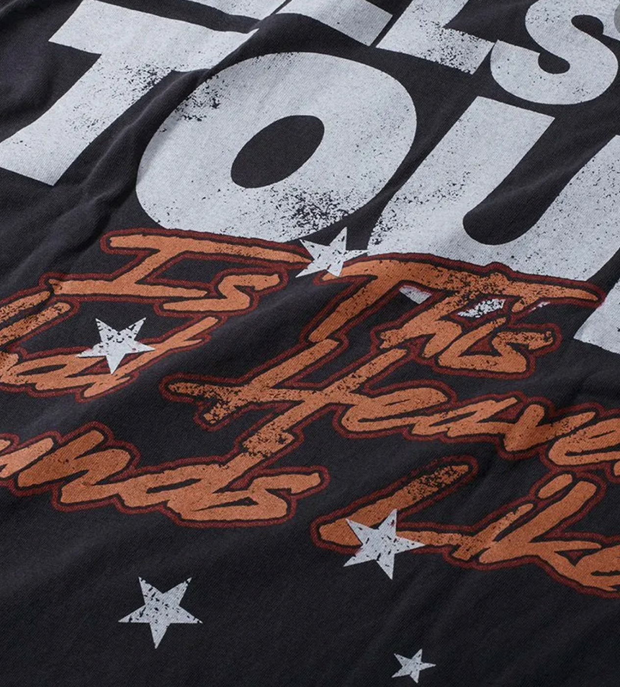 Hellstar Studios Biker Tour Tee Grey - Seldom Seen Styles