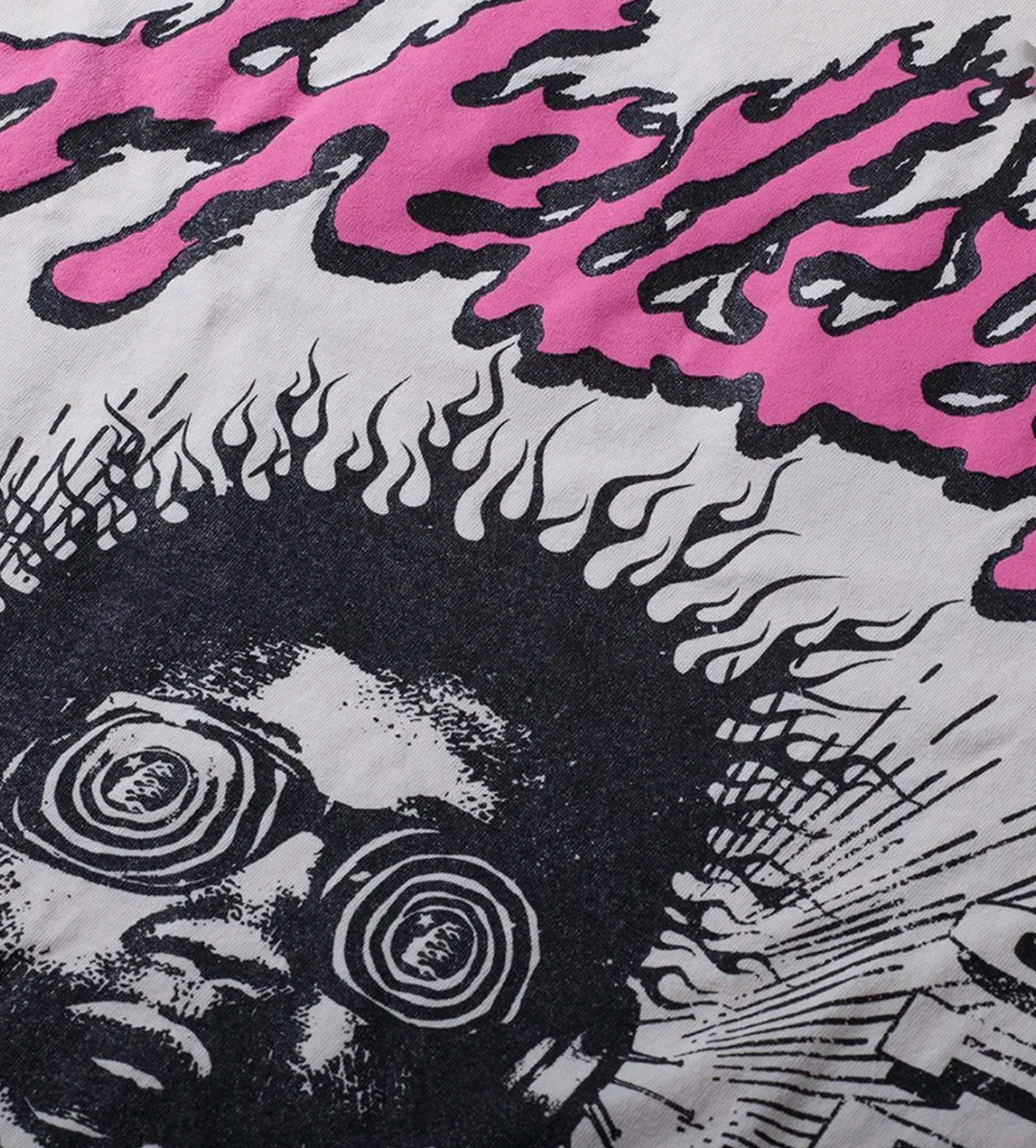 Hellstar Studios Sounds Like Heaven Tee Cream - Seldom Seen Styles