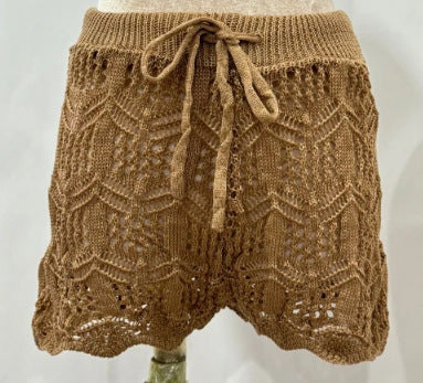 New fashionable and sexy slim-fit perspective woven beach vacation hot pants shorts - Seldom Seen Styles