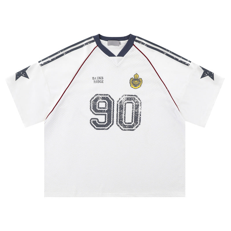 Bamo Ridge 90's Mesh Football Jersey