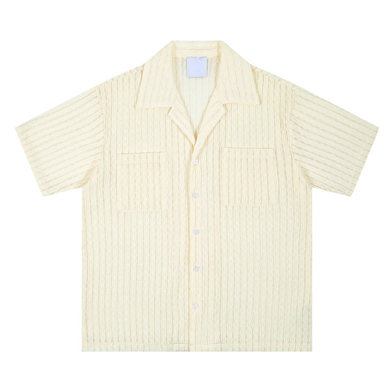 Aelfric Eden Knit Cable Short Sleeve Shirt