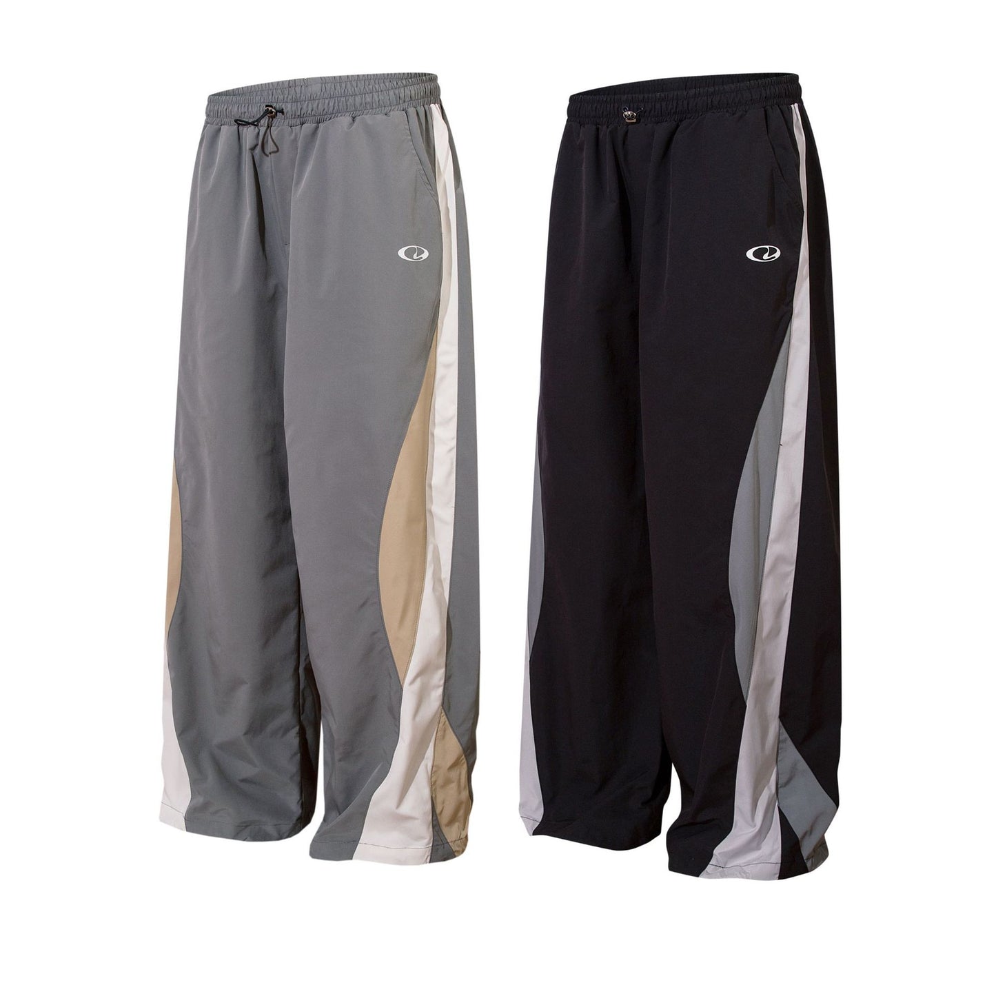Women's American Functional Shell Straight Cargo Pants Loose Casual HipHop Unisex Long Trousers | Shell Cargo Pants