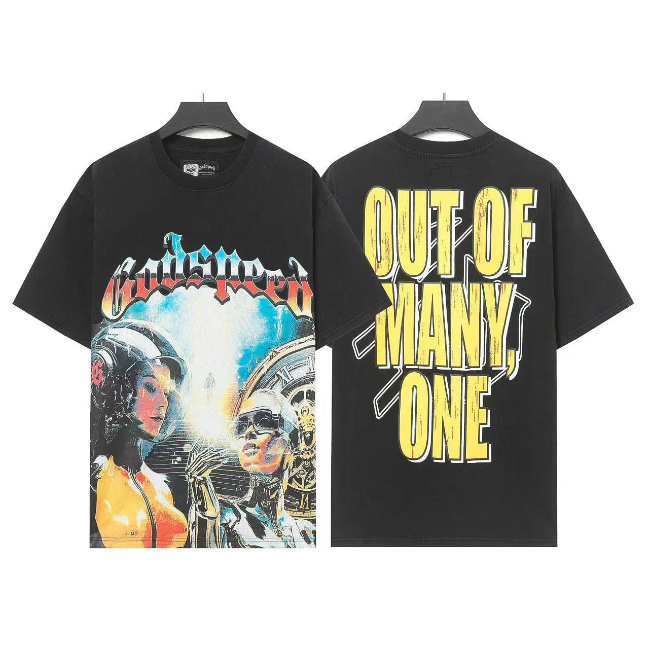 Godspeed Statue of Liberty "Night of the Demigods" Tee