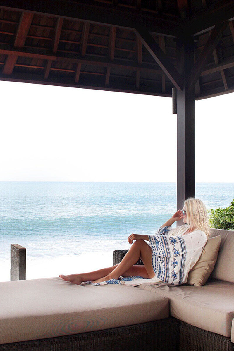 Print Bohemian Cover-Up - Seldom Seen Styles