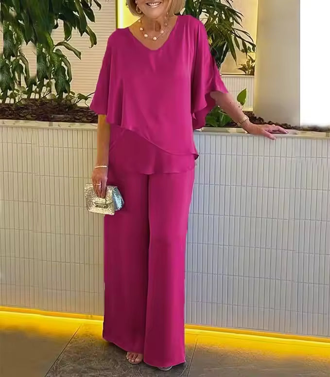 Camilla | Effortless Glam Two-Piece Set - Seldom Seen Styles