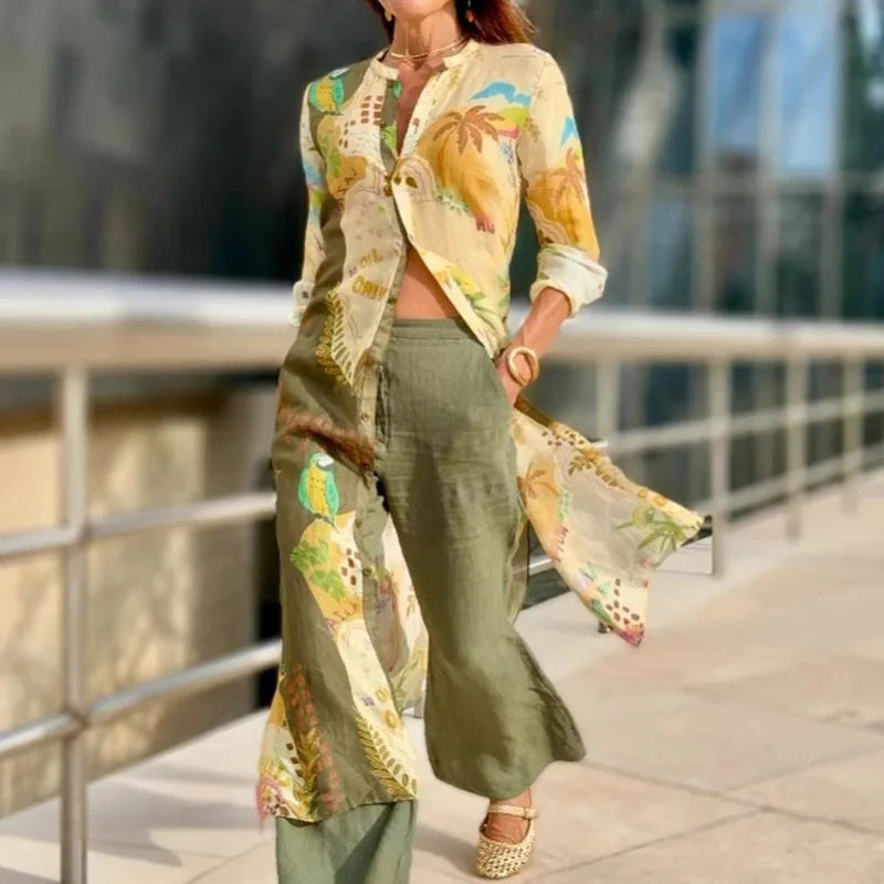 Women's Long Sleeve Button Printed Bodycon Sexy Nightclub Party T-Shirts Dress - Seldom Seen Styles