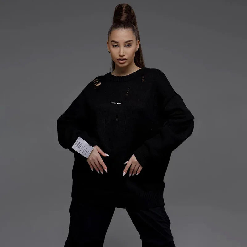 Decorative Cut Sweater