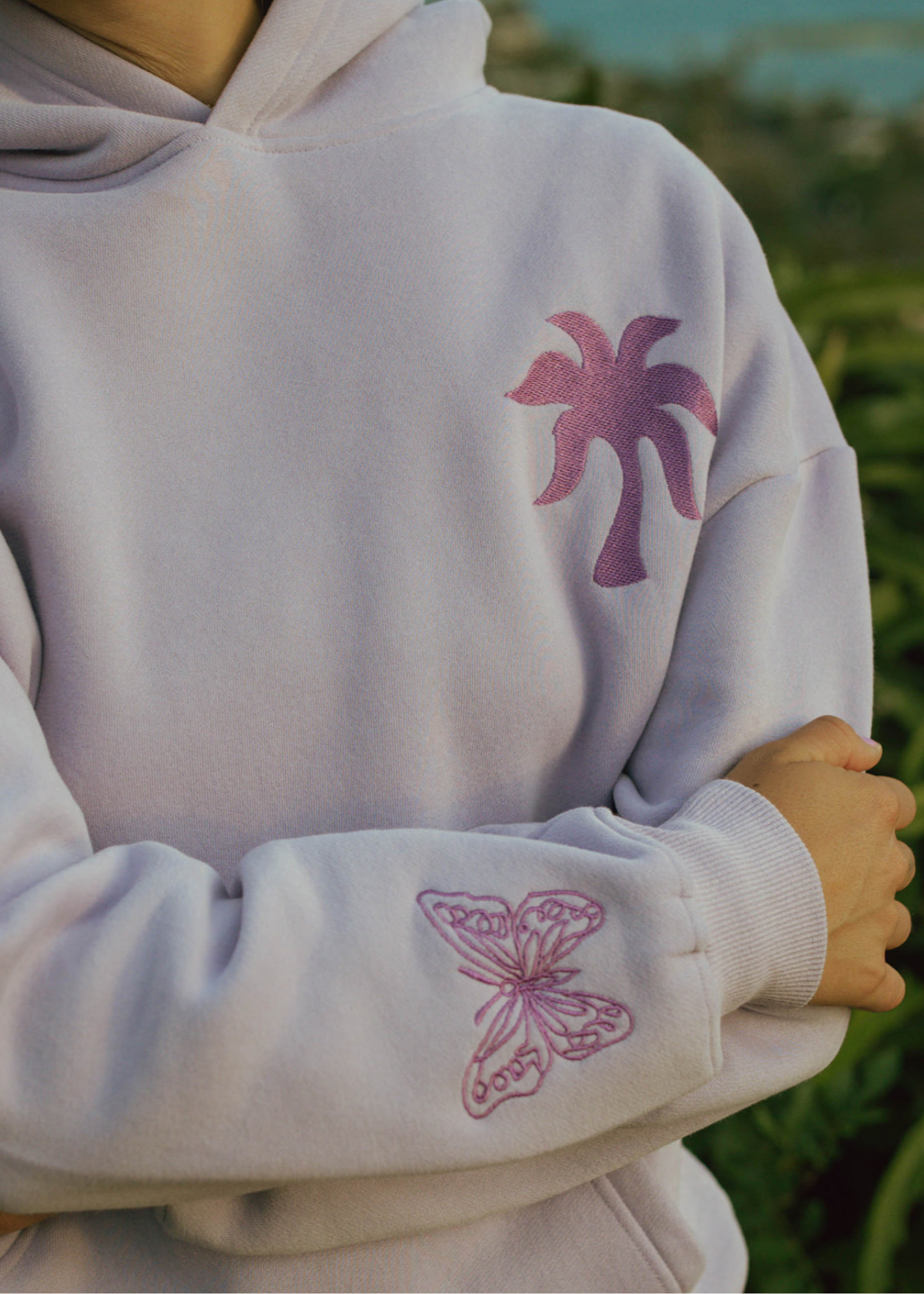 "To Live For the Hope of it All" Hoodie in Lilac - Seldom Seen Styles