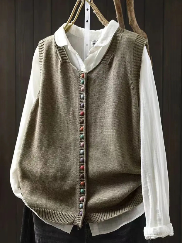 ROSALIE | SOFT KNIT VEST - Seldom Seen Styles