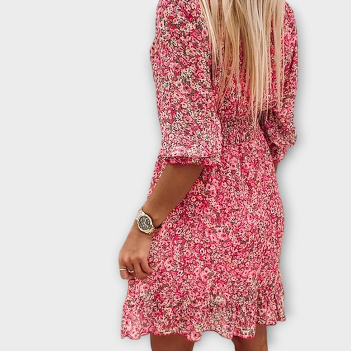 Women’s Dress | Floral Puff Sleeve Mini - Seldom Seen Styles