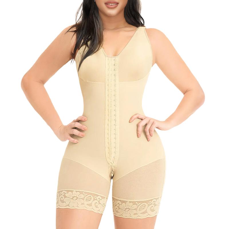 YIANNA Fajas Colombianas Shapewear for Women Tummy Control Full Shapewear Butt Lifter with Zipper Crotch - Seldom Seen Styles