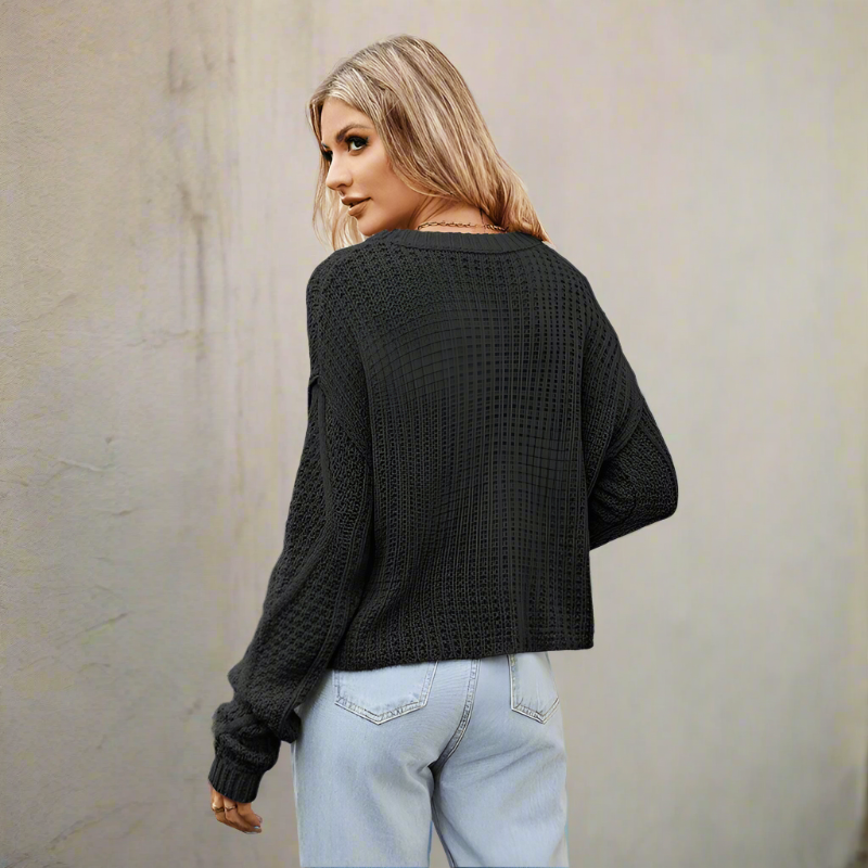 Vintage Twist Knit Sweater - Seldom Seen Styles