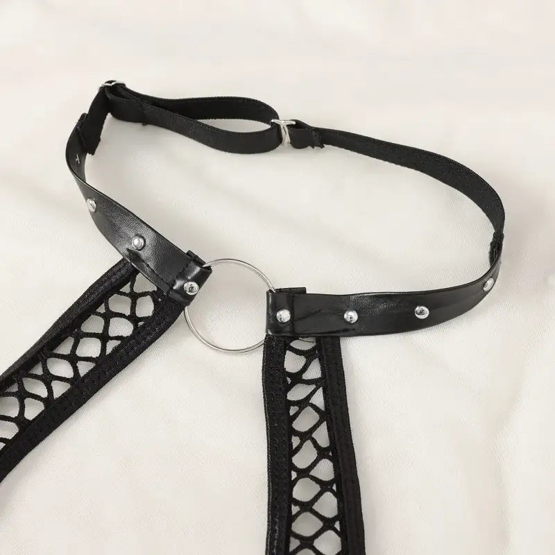 Garter Bustier Fishnet Design - Seldom Seen Styles