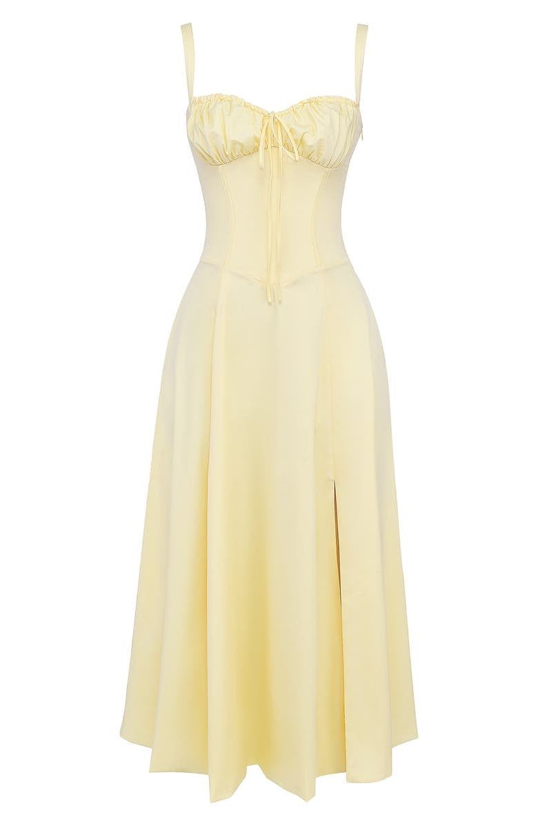 Elegant Waist Dress with Flattering Fit - Seldom Seen Styles