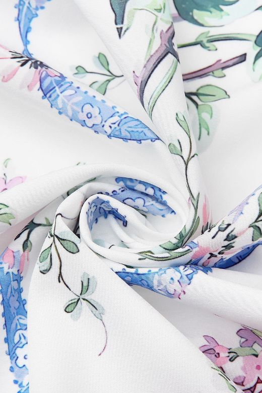 Tasmin Midi Dress - White Floral - Seldom Seen Styles