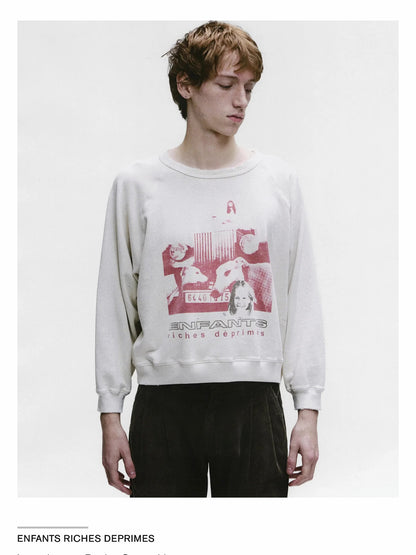 S.S.S. TV Raglan Crewneck Sweatshirt