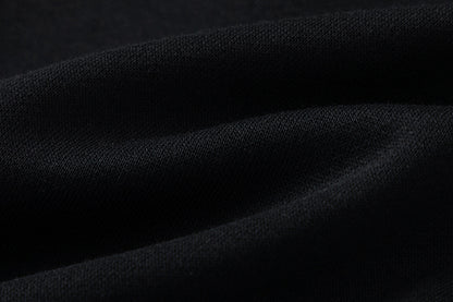 Trapstar Black Graphic Hoodie and Joggers Tracksuit Set, Two Piece Streetwear Outfit