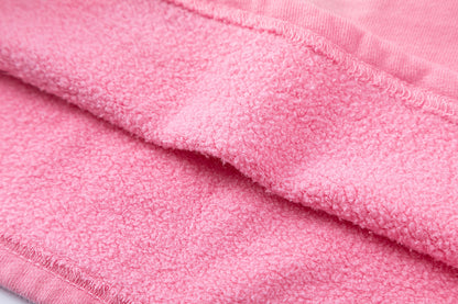 Sherpa Fleece Elastic Waist Shorts Fluffy Plush Cozy Lounge Casual Winter Home Shorts | Fluffy Pink