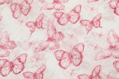 Butterfly Print Short Sleeve Shirt Oversized Button Down Sheer Floral Feminine Y2K Casual Summer Top | Flutter Bloom