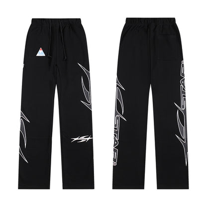 Hellstar Path To Paradise Flare Sweatpants 'Washed Black'