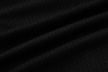 Mesh Elastic Waist Athletic Shorts Breathable Lightweight Casual Summer Street Shorts | Mesh Noir