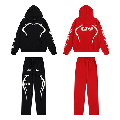 Hellstar Tribal Flame Tracksuit Set