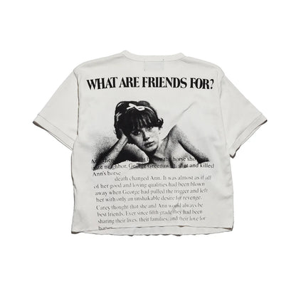 Flowers of Anger T-Shirt - White