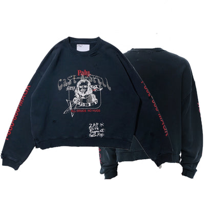 Cast-A-Spell Distressed Sweatshirt