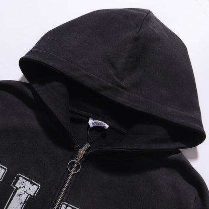 Vale Forever Army Of Dreams Zip Hoodie Black