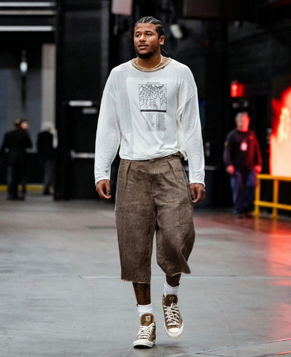 Paly Hollywood Heaven's Gate Ringer Long Sleeve Tee