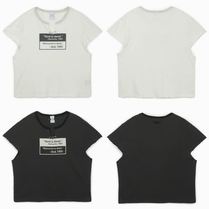 Nietzsche Shrunken T-Shirt