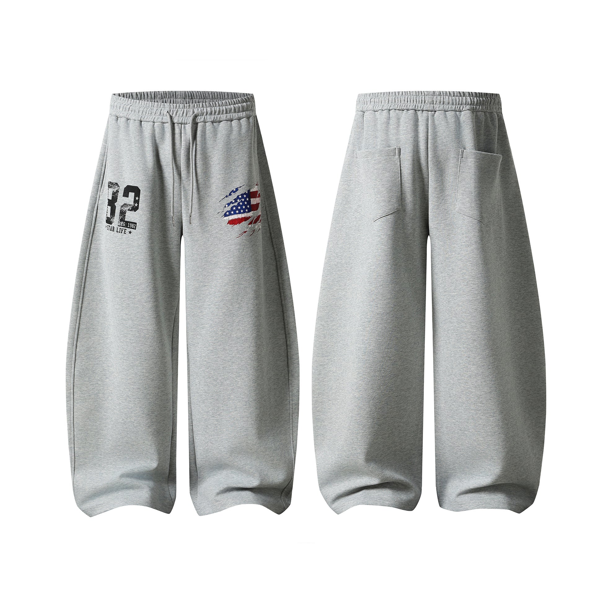 Flag 32 Wide Leg Sweatpants - Front View