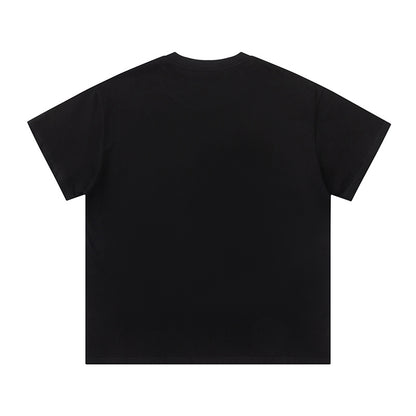 Unisex Graffiti Graphic T-Shirt, Short Sleeve Crew Neck Streetwear Tee