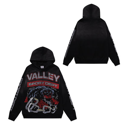 Vale Forever “Chain Dog” Pullover Hoodie – Black