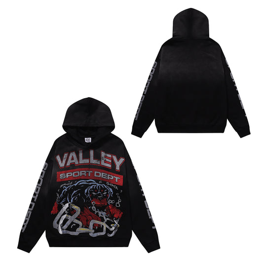 编号VA203，美潮Vale Valley Forever Big Dog Pullover Hoodie19 - 1