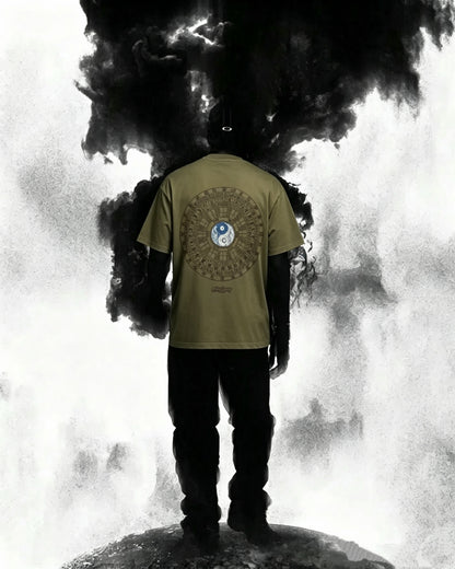 Travis Scott x Takashi Murakami Melted Utopia Dream T-Shirt / Olive