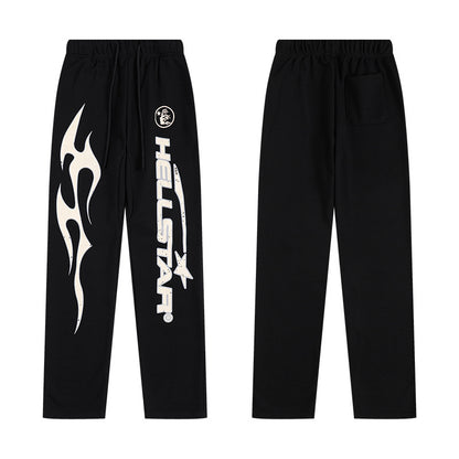 Hellstar Fire Flare Bottom Sweatpants