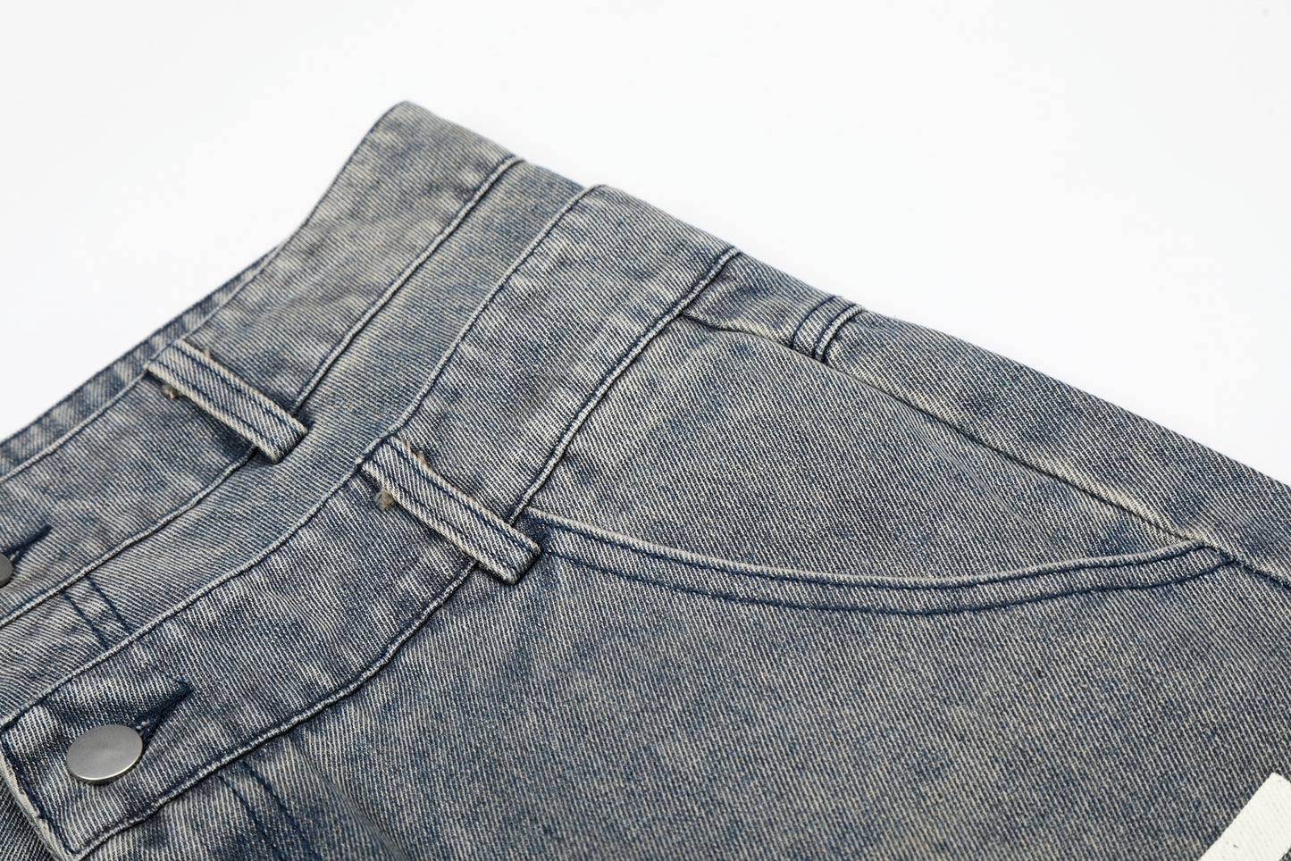 E Letter Cross Rhinestone Denim Shorts Wide Leg High Waist Washed Streetwear Summer Casual Shorts