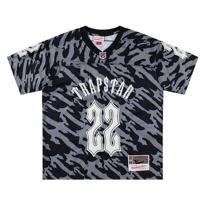 Mitchell & Ness Unisex NFL Jersey Camo Graphic 22 Short Sleeve Football Shirt