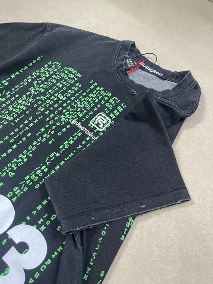 RRR123 META-MAN TEE / BLACK