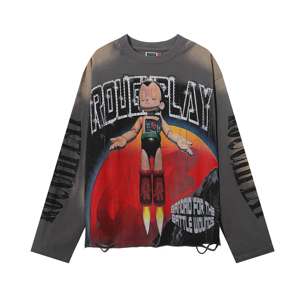 批70，编号R525，RoughPlay AstroBoy Long Sleeve烫钻16 - 2