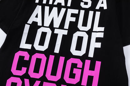 Graphic Slogan Tee Oversized Streetwear Casual Summer Cotton T-Shirt | Syrup Drop